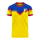 Ecuador 2020-2021 Home Concept Football Kit (Libero) - Adult Long Sleeve