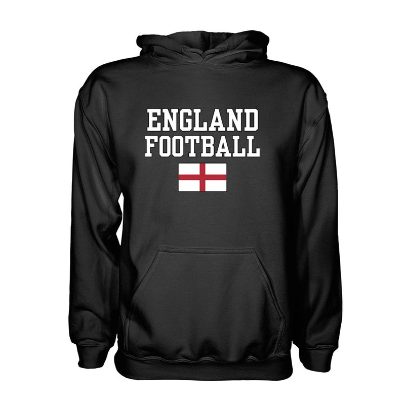 England Football Hoodie - Black