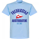 Fredrikstad Established T-shirt - Sky Blue - Terrace Gear