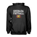 Grenada Football Hoodie - Black