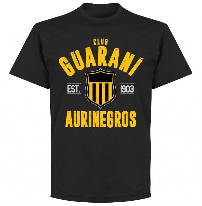 Guarani Established T-Shirt - Black - Terrace Gear