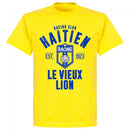 Haitien Established T-Shirt - Lemon Yellow - Terrace Gear