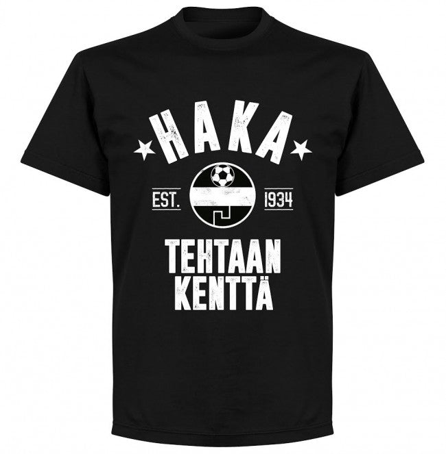 Haka Established T-shirt - Black - Terrace Gear