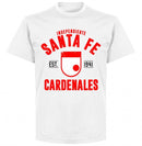 Independiente Santa Fe Established T-Shirt - White - Terrace Gear