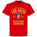 LDU Quito Established T-shirt - Red - Terrace Gear