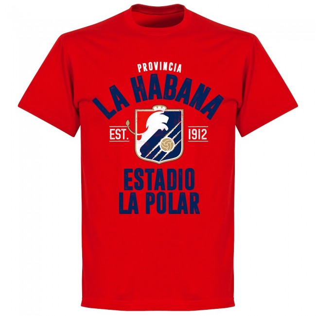 La Habana Established T-Shirt - Red - Terrace Gear