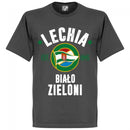 Lechia Gdansk Established T-Shirt - Dark Grey