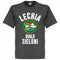 Lechia Gdansk Established T-Shirt - Dark Grey