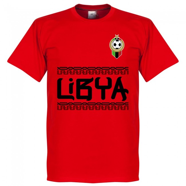 Libya Team T-Shirt - Red