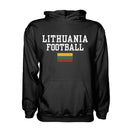 Lithuania Football Hoodie - Black