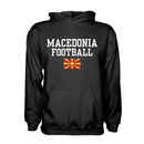 Macedonia Football Hoodie - Black