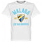 Malaga Established T-Shirt - White - Terrace Gear