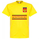 Montenegro Team T-Shirt - Yellow