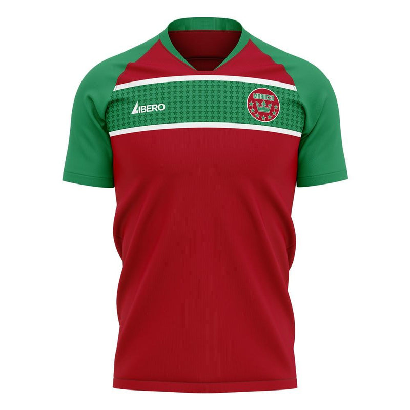 Morocco 2020-2021 Home Concept Football Kit (Libero) - Kids