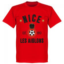 Nice Established T-Shirt - Red - Terrace Gear