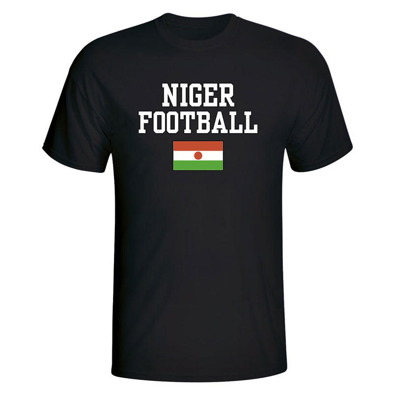 Niger Football T-Shirt - Black