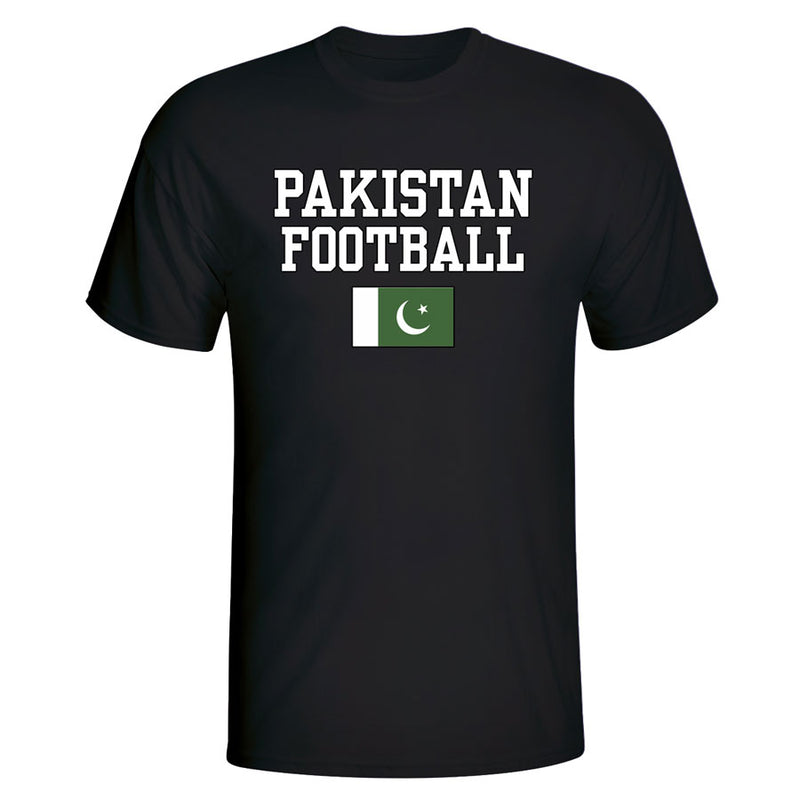 Pakistan Football T-Shirt - Black