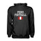 Peru Football Hoodie - Black