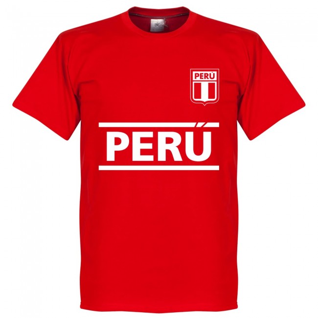 Peru Team T-Shirt - Red