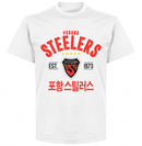 Pohang Steelers Established T-shirt - White - Terrace Gear