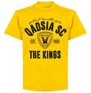 Qadsia Established T-Shirt - Yellow - Terrace Gear