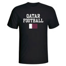 Qatar Football T-Shirt - Black