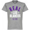 Real Established T-Shirt - Grey - Terrace Gear