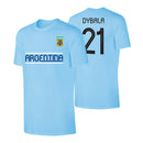 Argentina CA2019 'Qualifiers' t-shirt DYBALA - Light blue