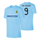 Argentina CA2019 'Qualifiers' t-shirt AGUERO - Light blue