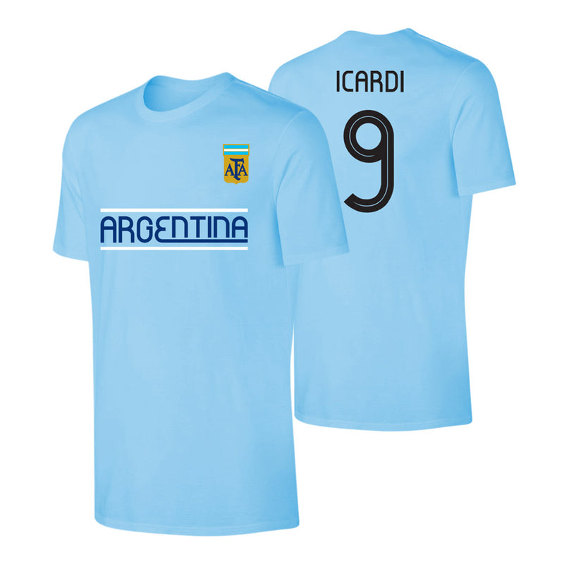 Argentina CA2019 'Qualifiers' t-shirt ICARDI - Light blue