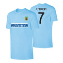 Argentina CA2019 'Qualifiers' t-shirt CANNIGIA - Light blue