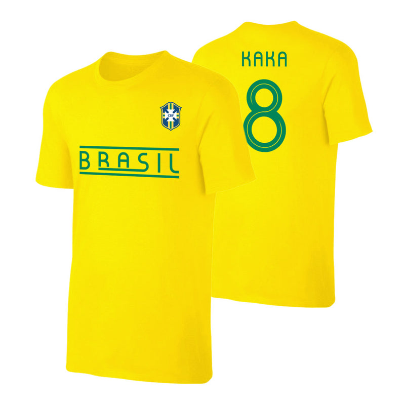 Brasil CA2019 'Qualifiers' t-shirt KAKA - Yellow