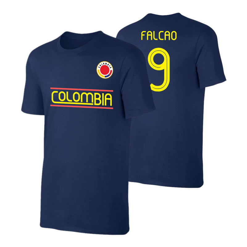 Colombia CA2019 'Qualifiers' t-shirt FALKAO - Dark blue