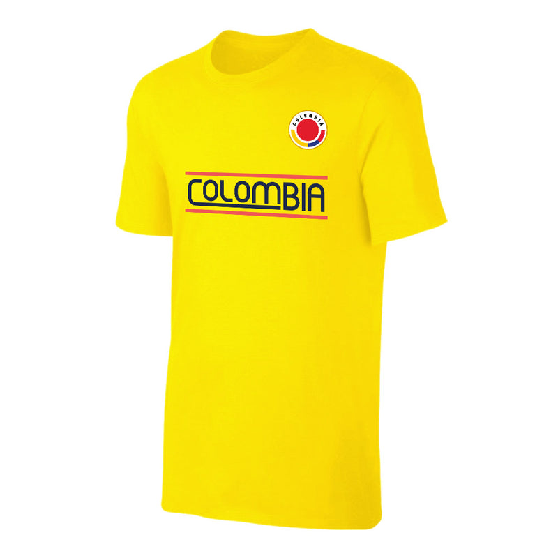 Colombia CA2019 'Qualifiers' t-shirt - Yellow