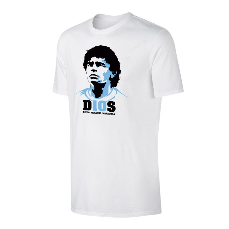 Maradona 'D10S' t-shirt - White