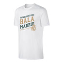 Real Madrid 'Hala Madrid' t-shirt - White