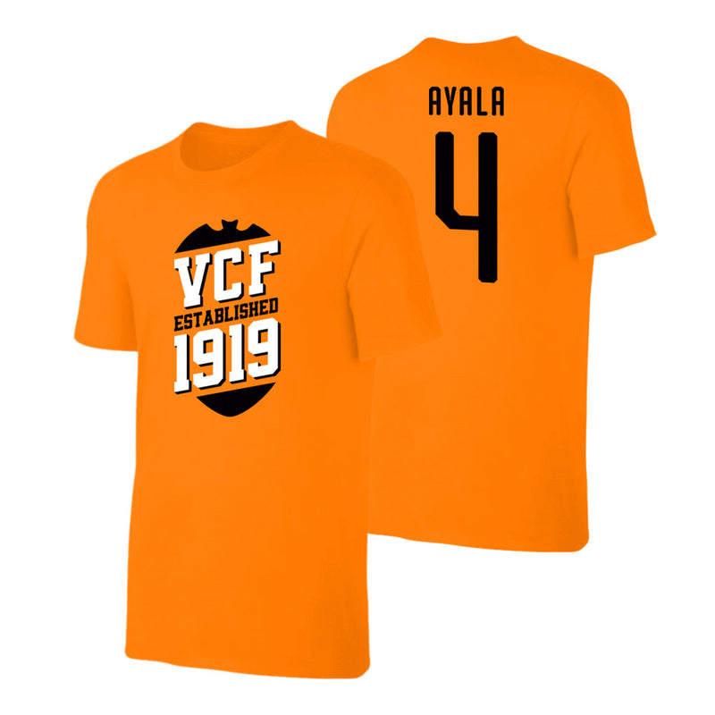 Valencia 'VCF' t-shirt AYALA - Orange