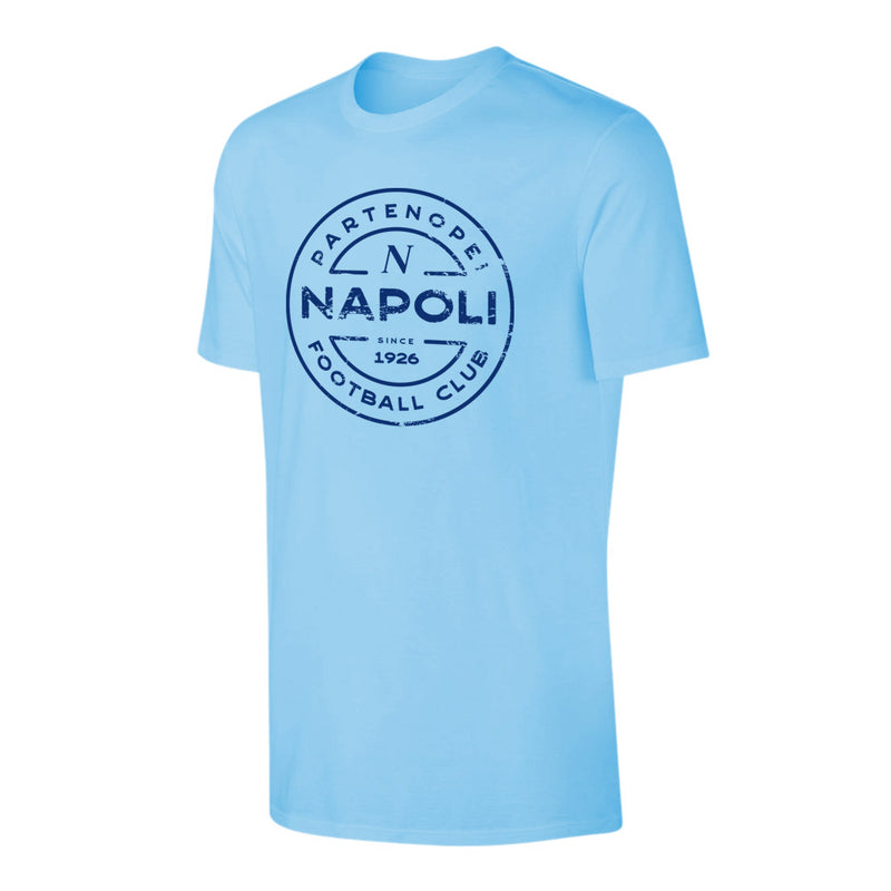 Napoli 'Stamp' t-shirt - Light blue