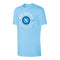 Napoli 'Circle' t-shirt - Light Blue