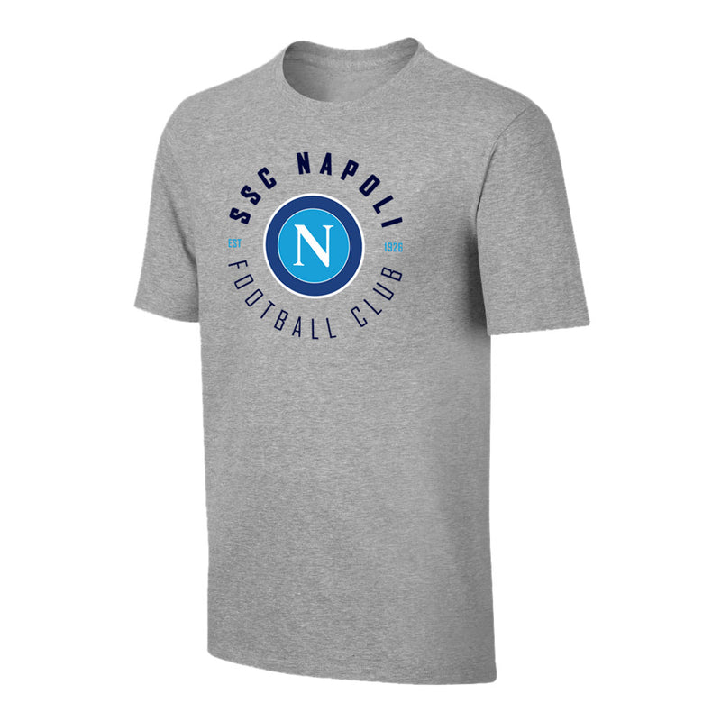 Napoli 'Circle' t-shirt - Grey