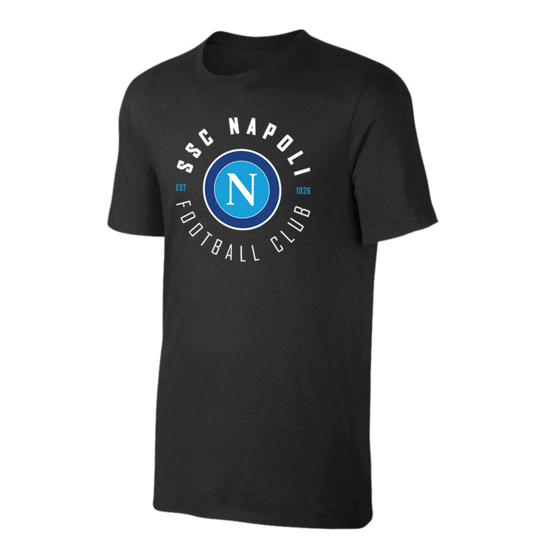 Napoli 'Circle' t-shirt - Black