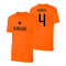 Netherlands EU2020 'Qualifiers' t-shirt VAN DIJK - Orange