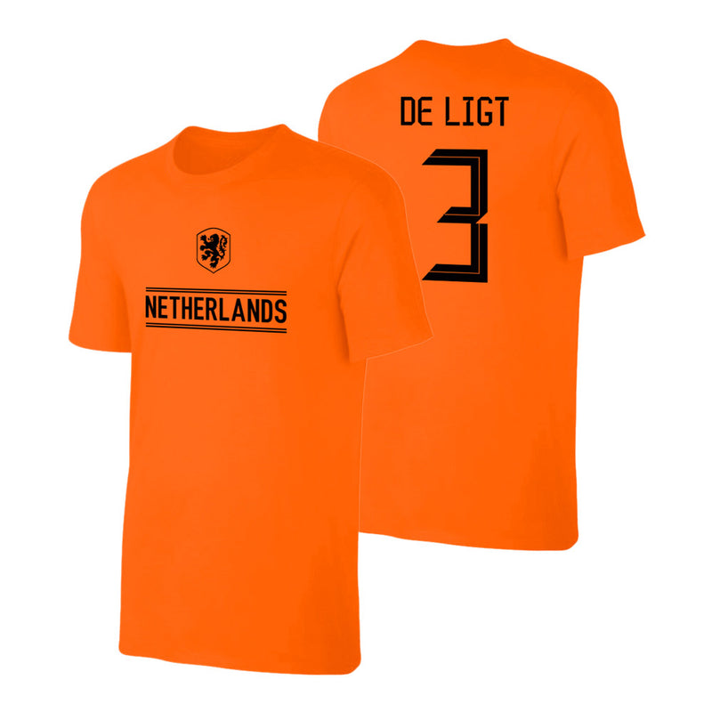 Netherlands EU2020 'Qualifiers' t-shirt DE LIGT - Orange