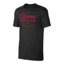 Roma 'Script' t-shirt - Black