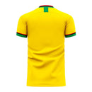 São Tomé and Príncipe 2020-2021 Home Concept Football Kit (Libero) - Kids (Long Sleeve)