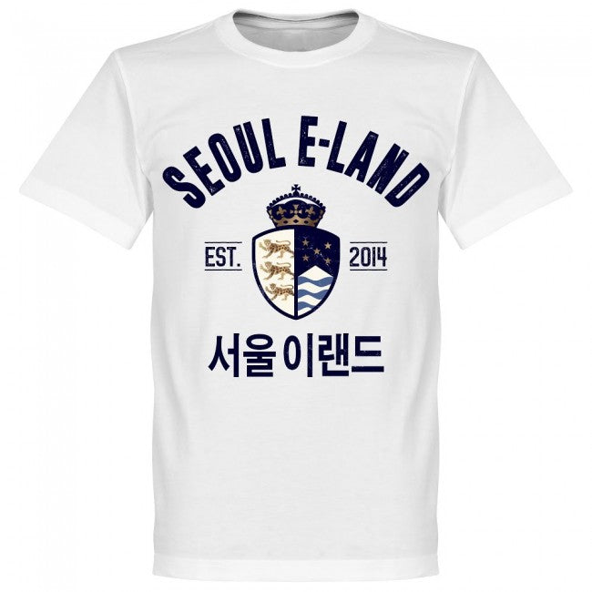 Seoul E-Land Established T-Shirt - White - Terrace Gear