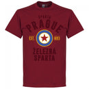 Sparta Prague Established T-Shirt - Chilli Red - Terrace Gear