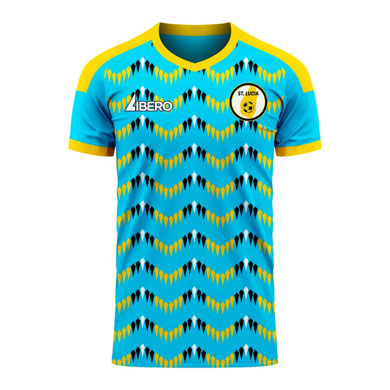 Saint Lucia 2022-2023 Home Concept Football Kit (Libero)