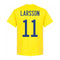 Sweden Larsson Team T-shirt - Yellow