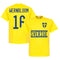 Sweden Wernbloom 16 Team T-Shirt - Yellow